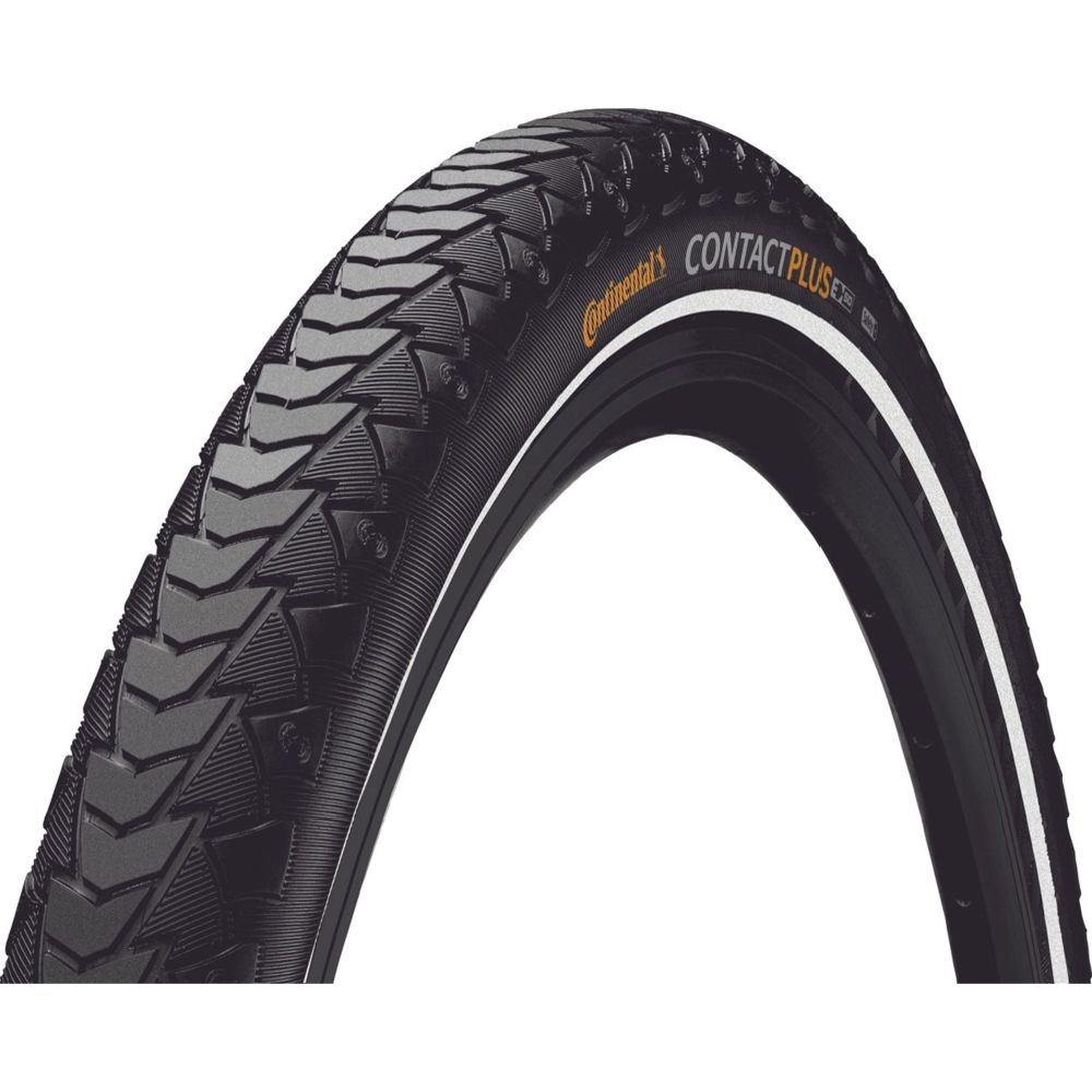 Continental Contact Plus ulkorengas heijastinkyljellä 28"