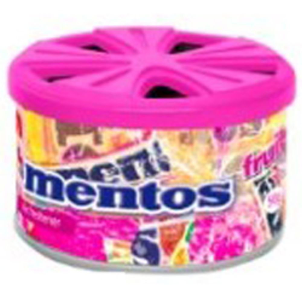 Mentos luftfräschare gelburk fruit
