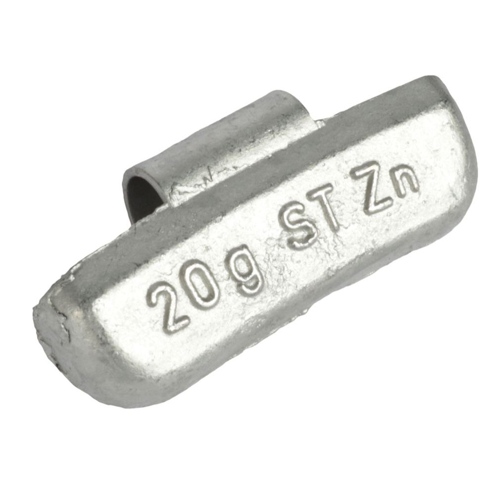 Italmatic päällystetty lyöntipaino alumiinivanteelle 20 g (Zn), 100 kpl