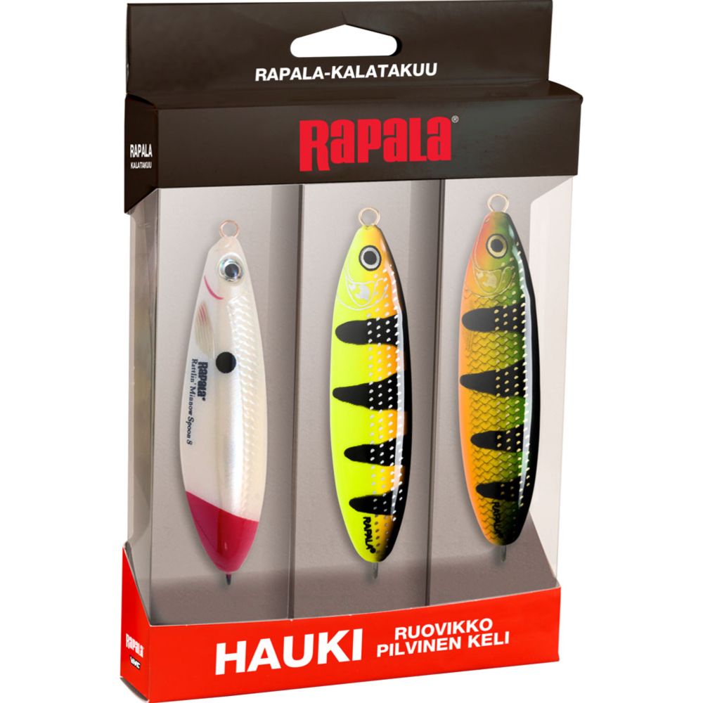 Rapala Kalatakuu haugilantide komplekt, pilvine ilm