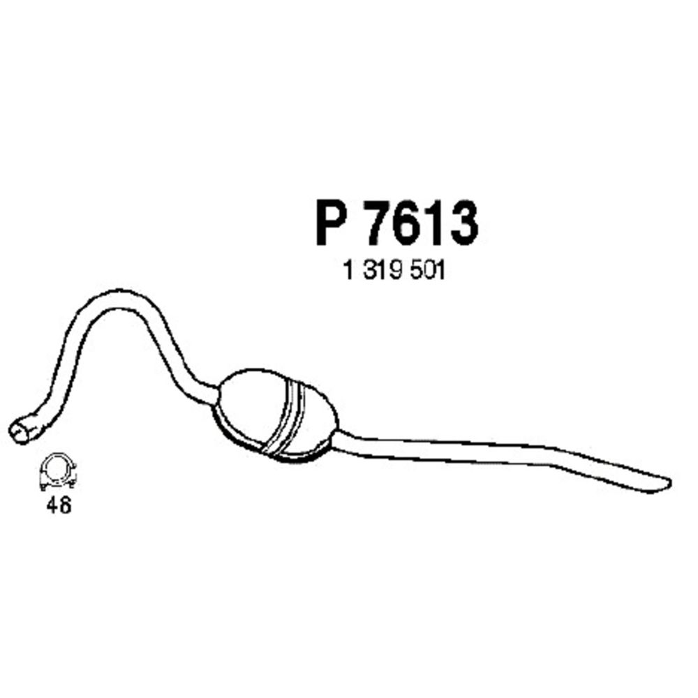 Takaäänenvaimentaja 14-7613