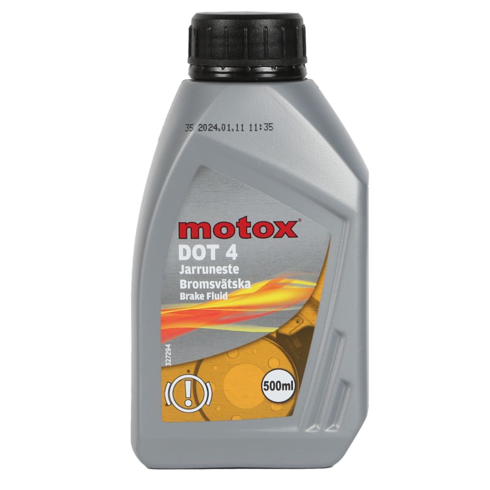 Motox bromsvätska DOT4 0,5 L