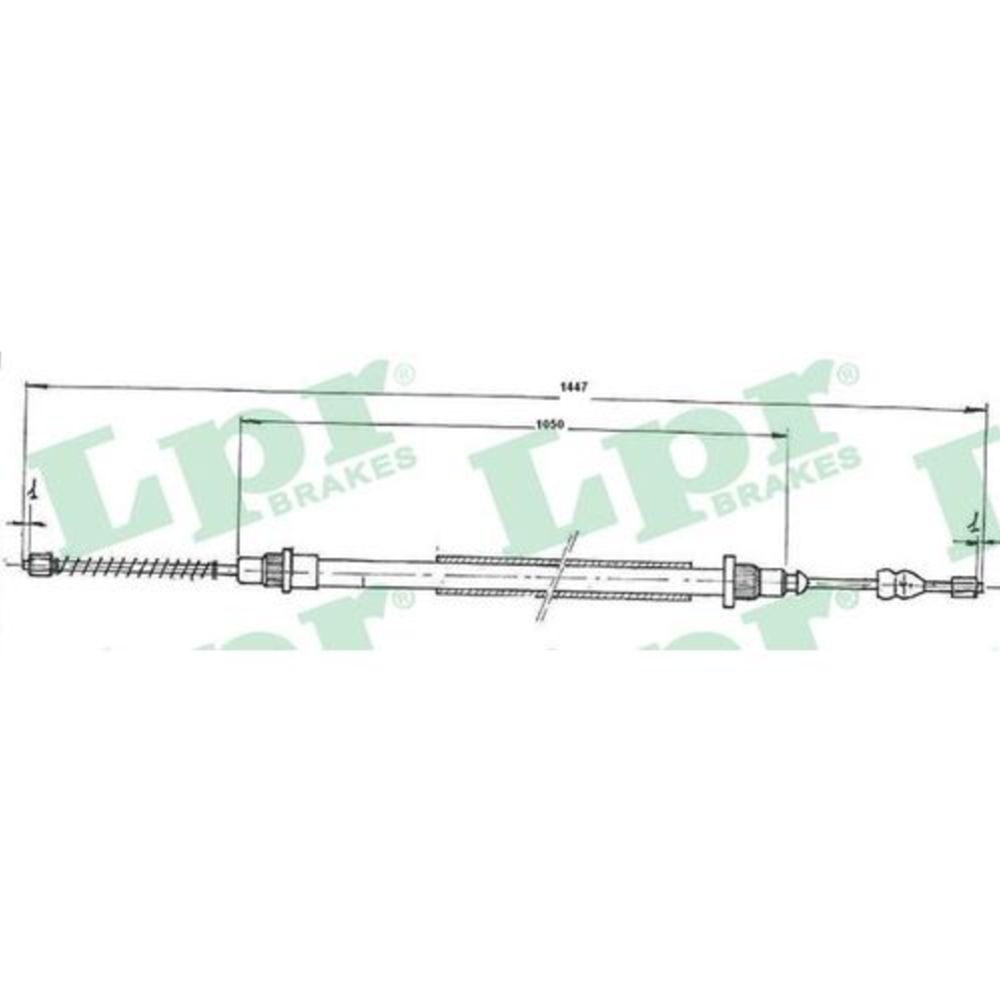 Käsijarruvaijeri 24-2623