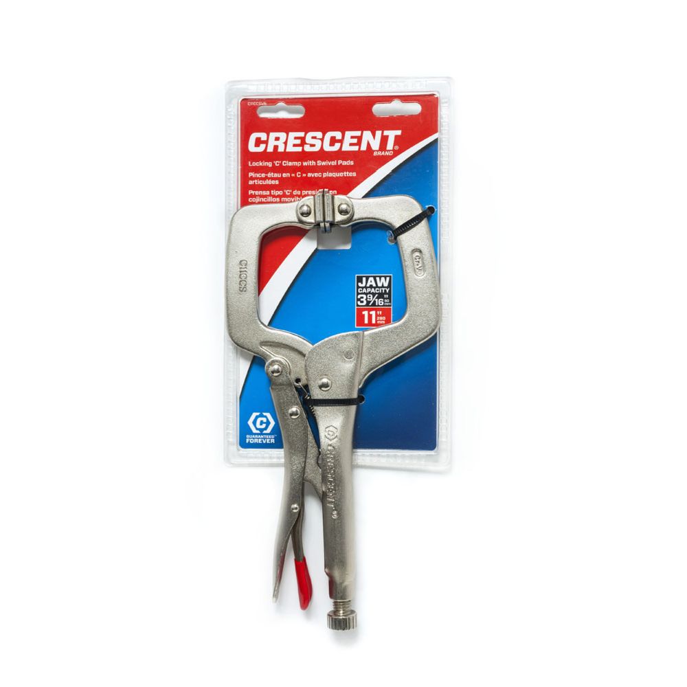 Crescent C11CCSVN C-låstång med ledbara käftar 11"