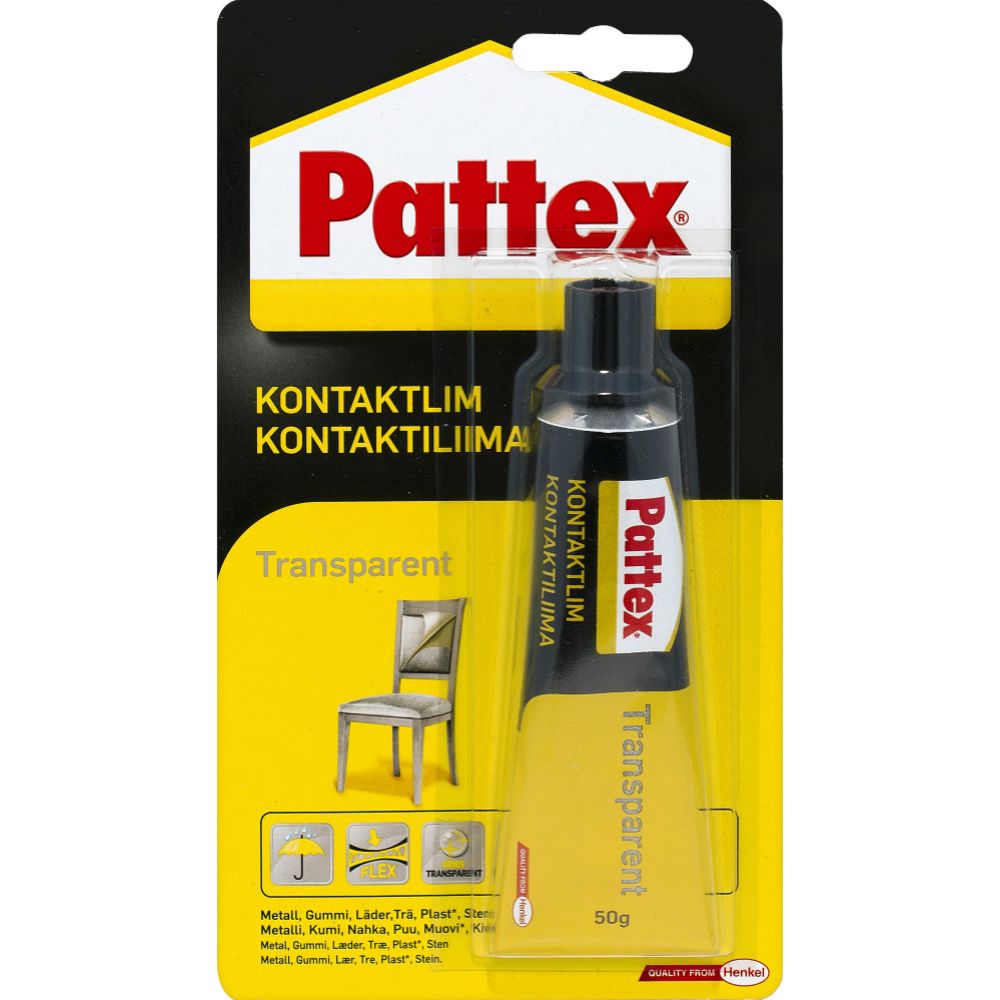 Pattex väritön kontaktiliima 50 g
