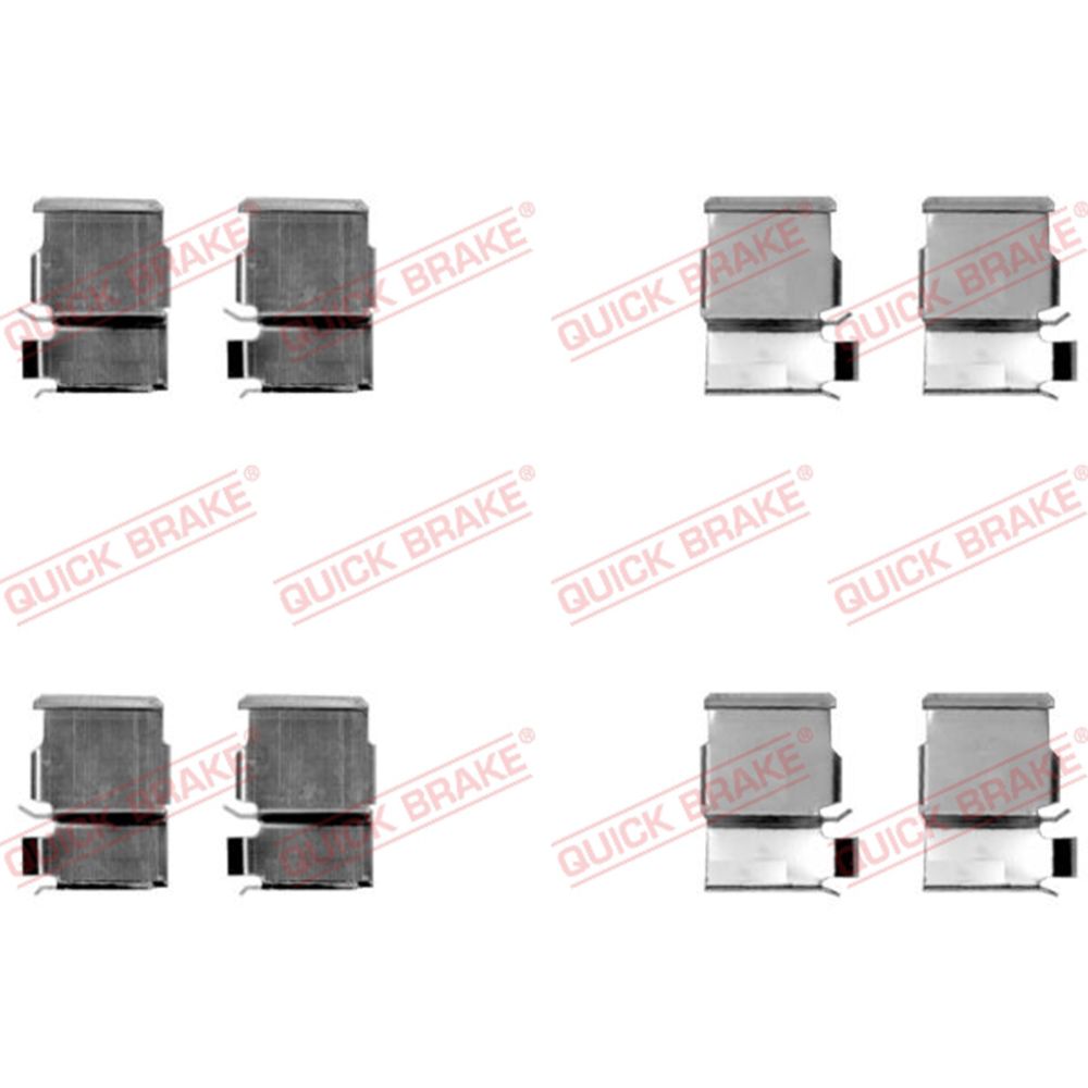 Jarrupalojen asennussarja 23-20096