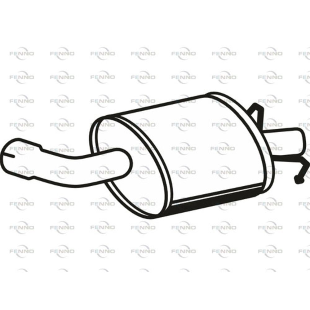 Takaäänenvaimentaja 14-7883