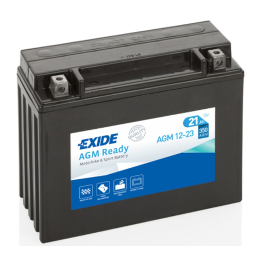 Exide mootorratta aku 12 V 21 Ah "AGM12-23" (Y50-N18L-A)