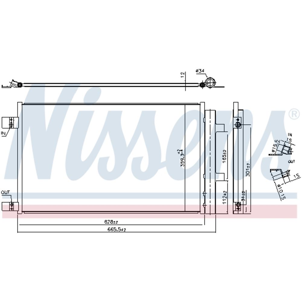 Kliimaseadme kondensaator 30-05120
