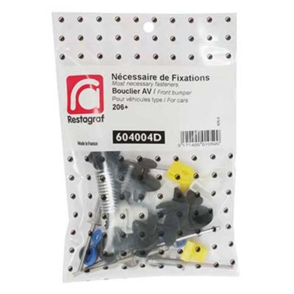 Kinnituskomplekt Peugeot esipamper 604004D 36 osa