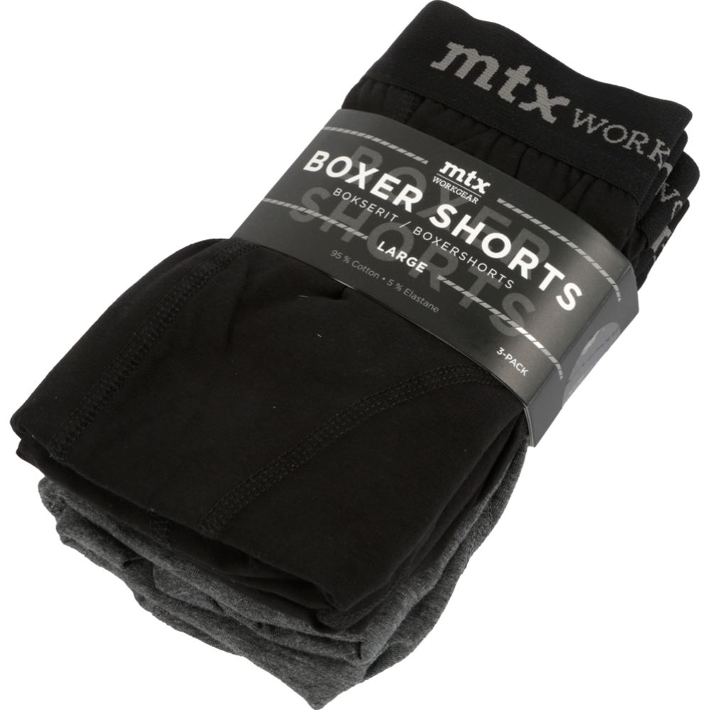 MTX Workgear boxershorts 3 st. 3XL
