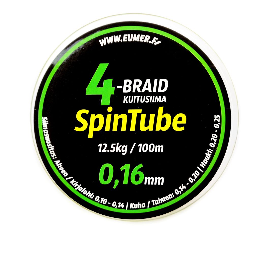 Spintube 4 flätlina 100 m 0,30 mm 29,6 kg fl. gul