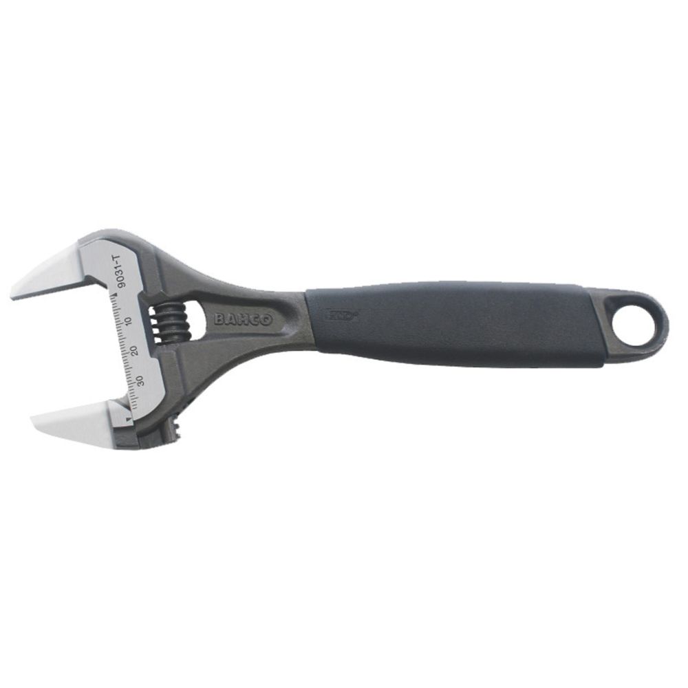 Bahco 9031-T Ergo õhukeste lõugadega tellitav võti, 8", 0—38 mm
