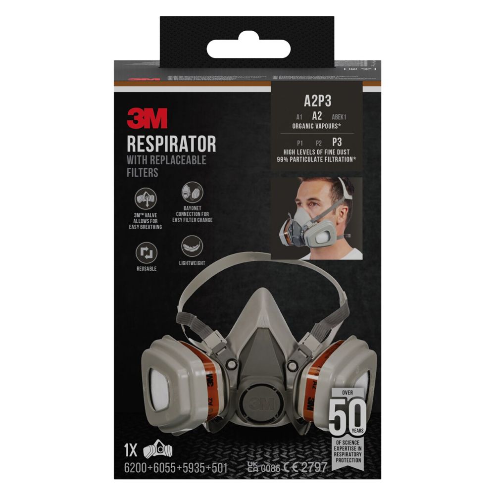 3M hengityssuojainpakkaus 6003KIT-1