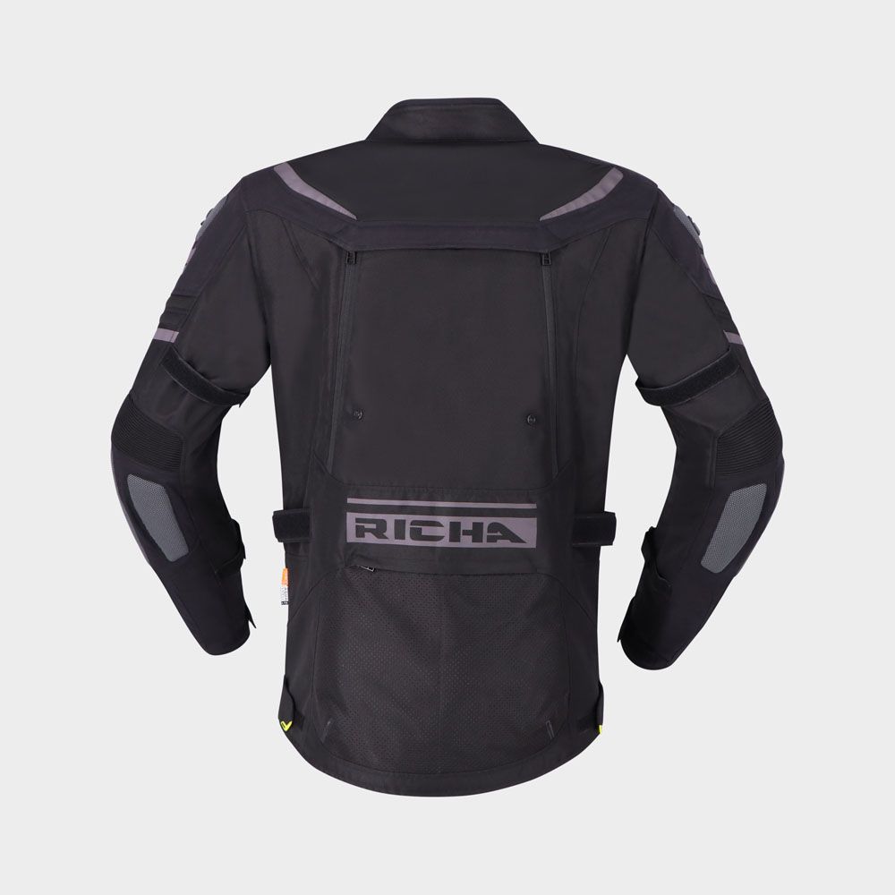 Richa Infinity 2 Adventure MC-jacka svart