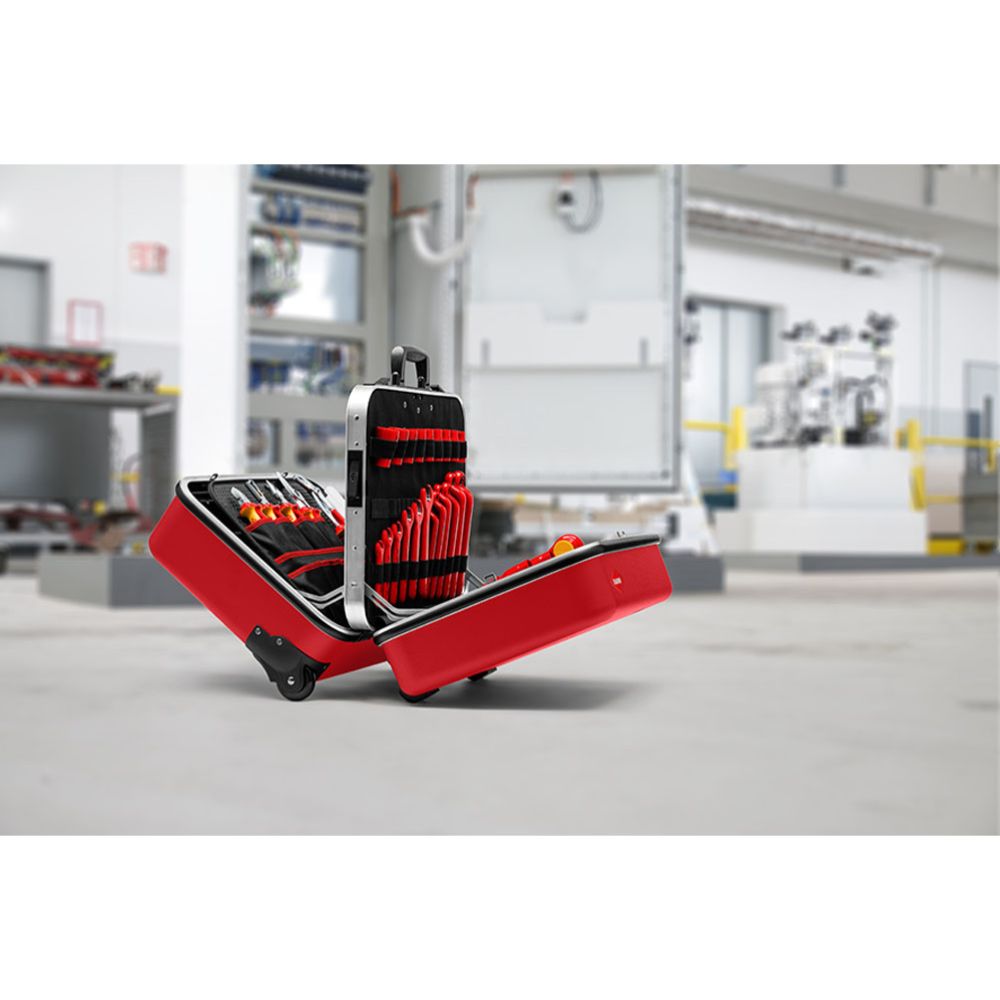 Knipex® 98 99 15 VDE verktygssats i verktygsväska, 47 delar