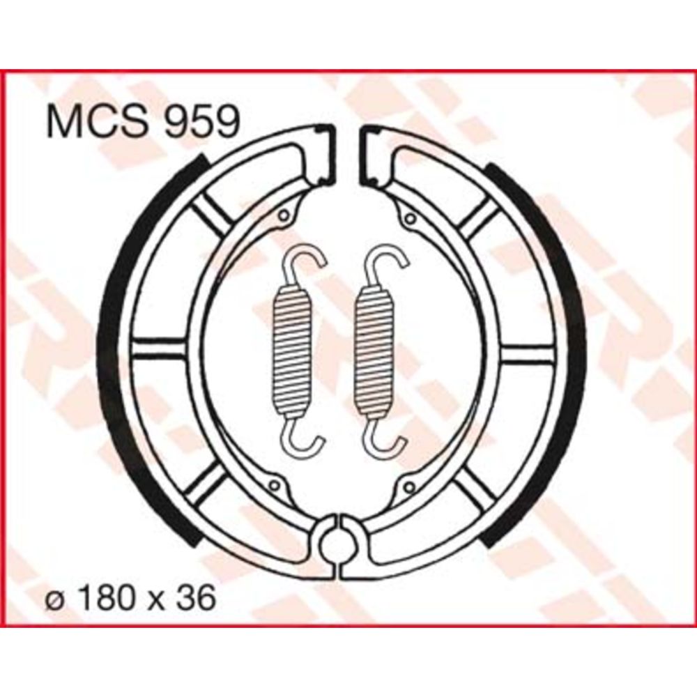 Bromsbackar, sats 98-22061
