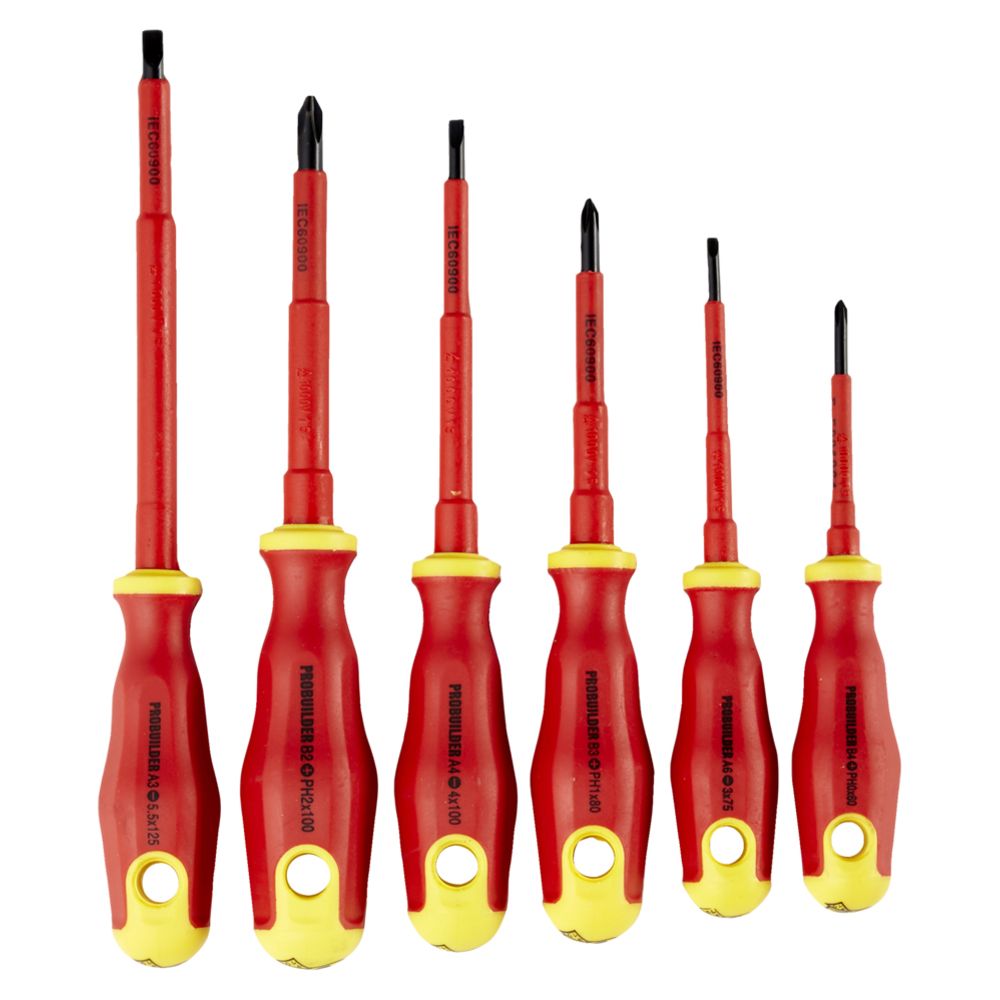 Probuilder VDE kruvikeerajate komplekt, 6 tk