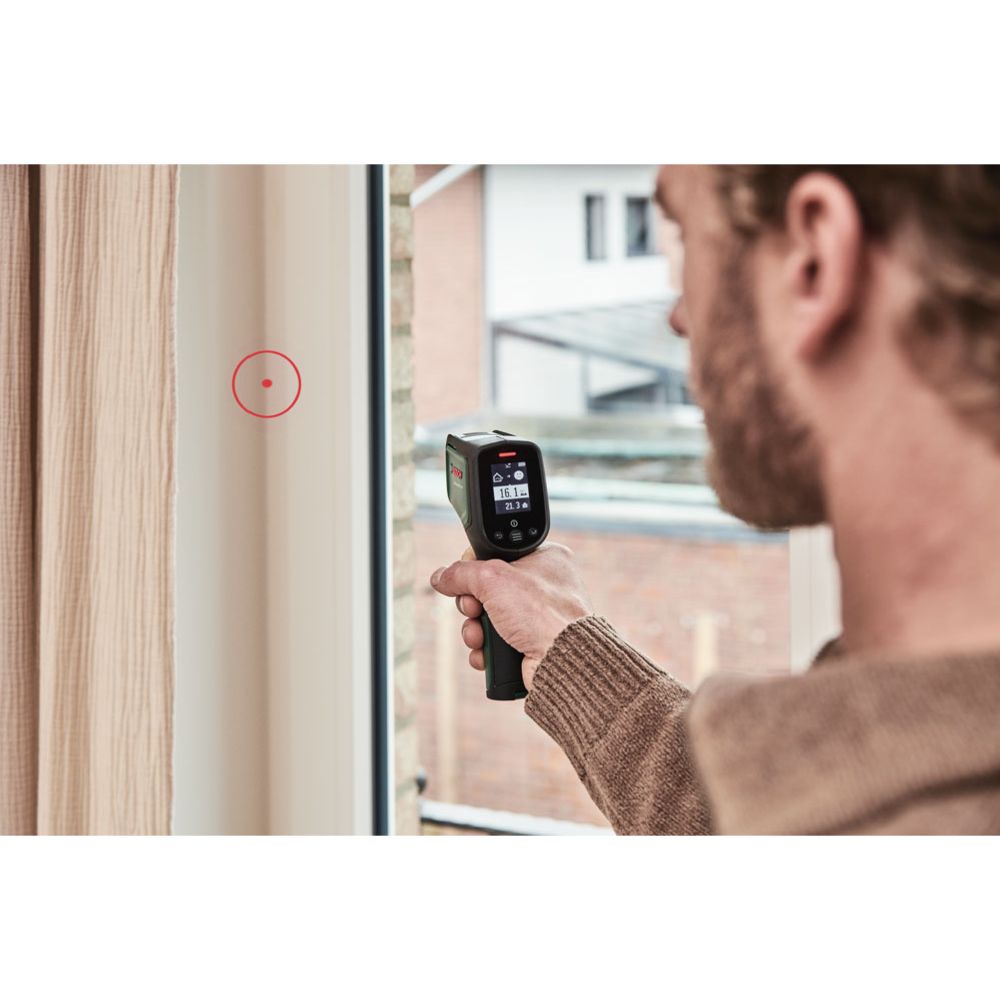 Bosch AdvancedTemp lasertermometer med luftfuktighetsmätare