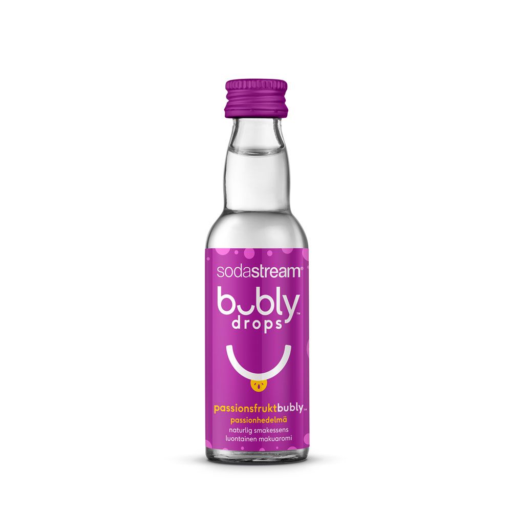 SodaStream Bubbly-smakessens passionsfrukt, 40 ml