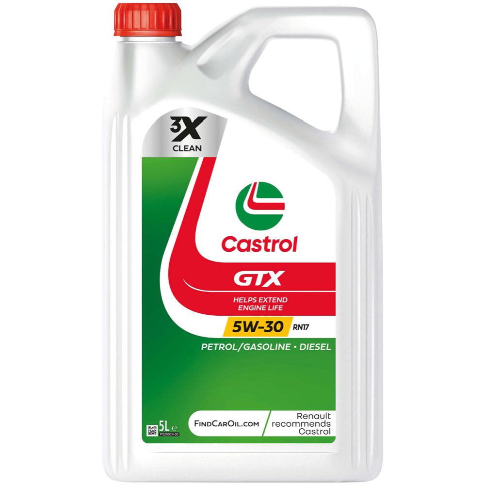 Castrol GTX 5W-30 RN17 5 l moottoriöljy