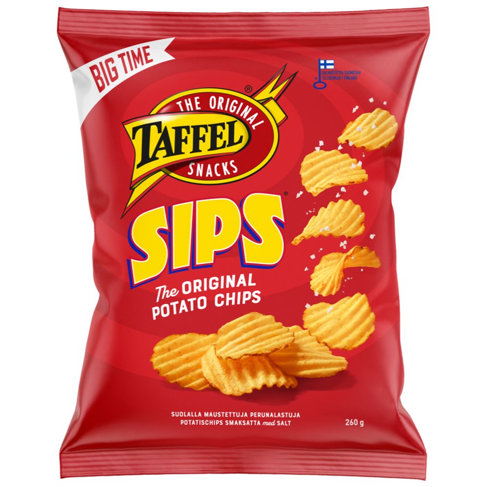 Taffel Sips suolattu sipsi 260 g