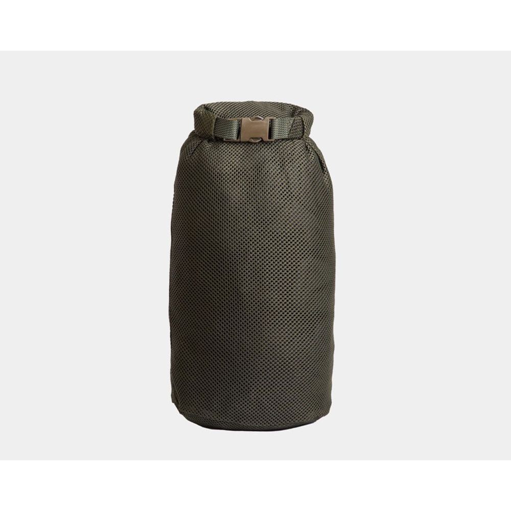 Savotta Rolltop Stuffsack tavarasäkki rullasuuaukolla verkkokangas 10 l vihreä
