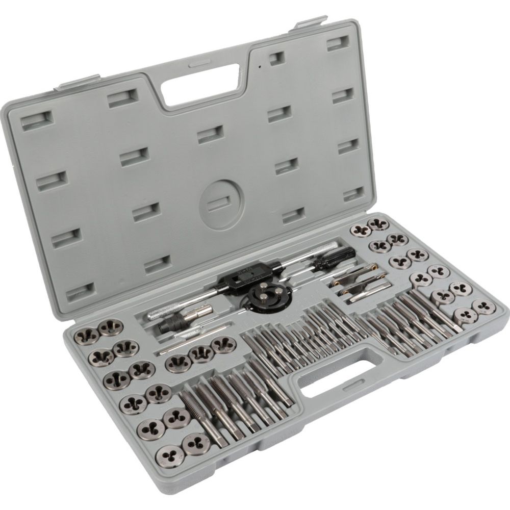 MTX Tools Basic gängverktygssats mm och tumstorlekar 60 delar