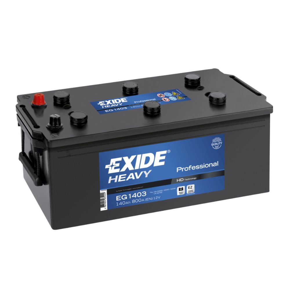 Exide EG1403 140Ah/800A akku P513xL189xK223