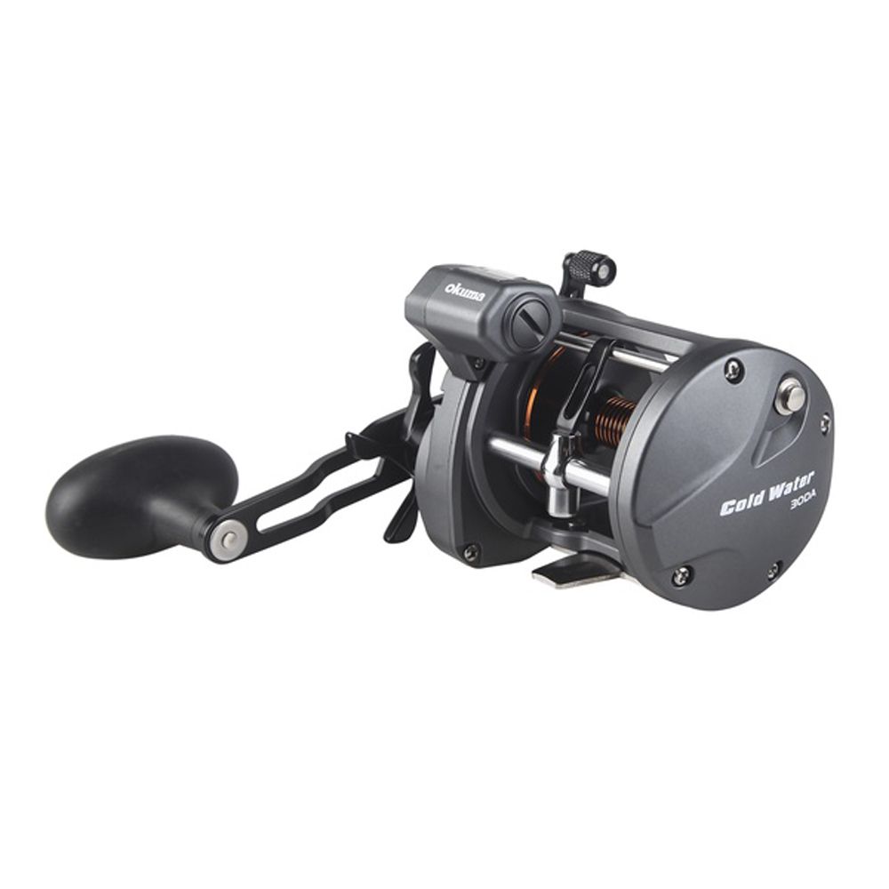 Okuma Cold Water CW-30DA trollingrulle med räkneverk