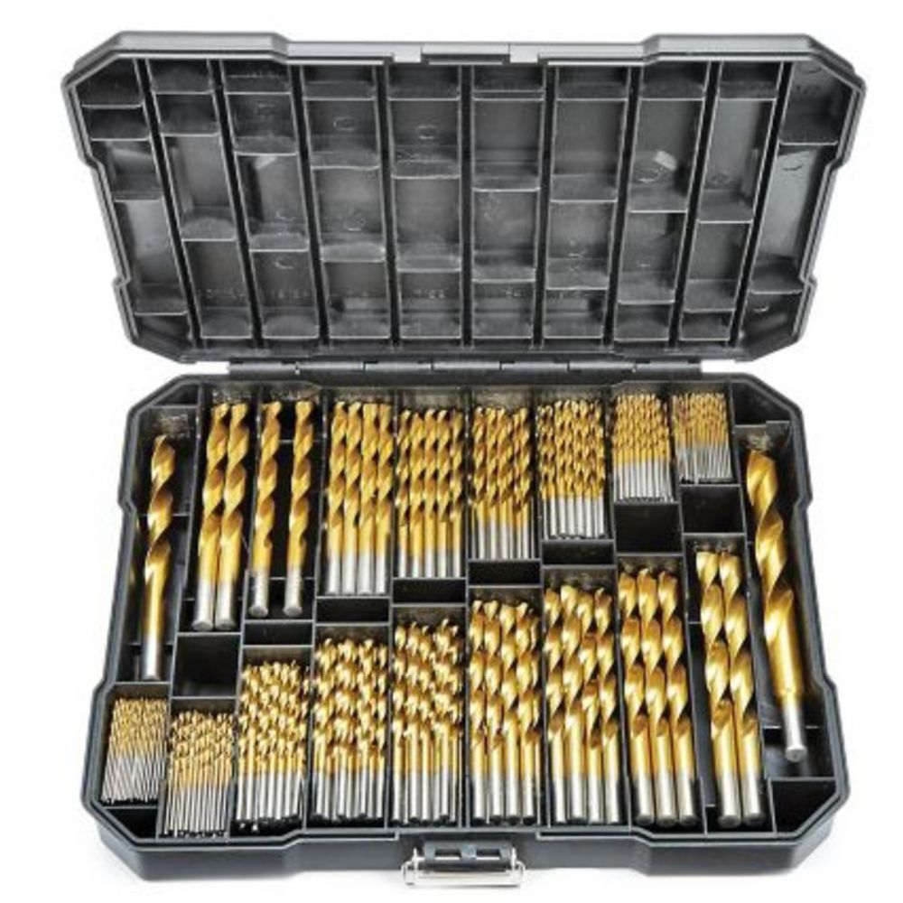 Mastercraft HSS-Tin metallborrsats 1-10 mm 230 delar