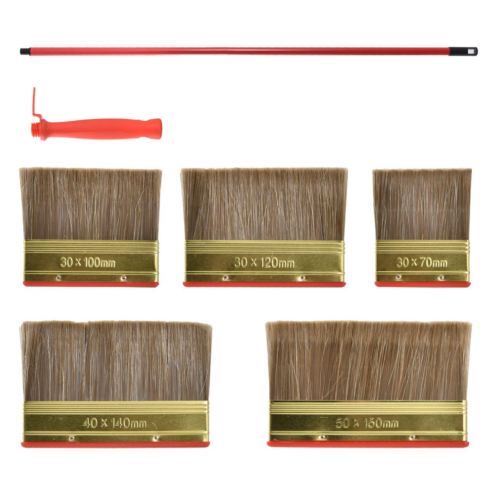 Finbullet maalimiskomplekt 7-osaline varrega 1,2 m