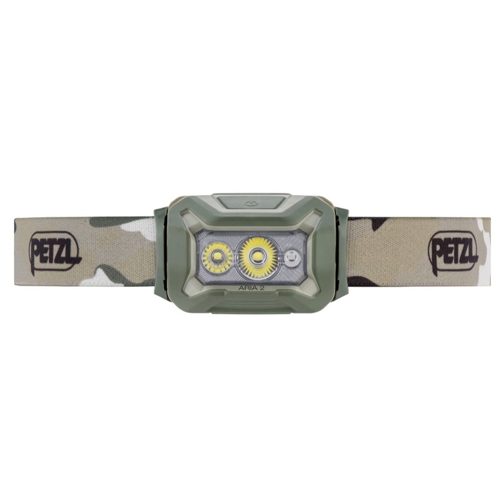 Petzl Aria 2 RGB otsavalaisin 450 lm camo