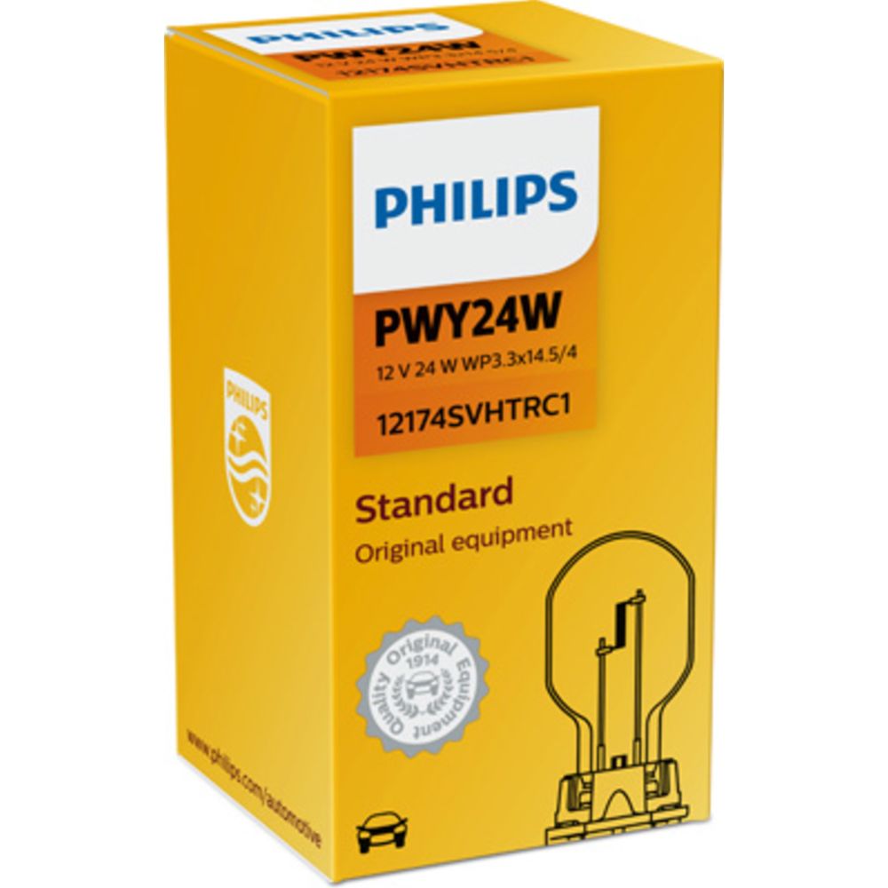 Philips PWY24W-polttimo 12V 24W