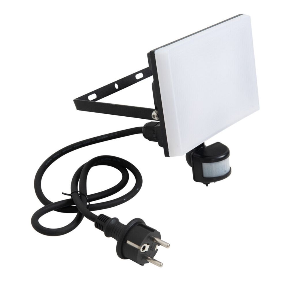 Airam Airflood LED-prožektor liikumisanduriga 30W must