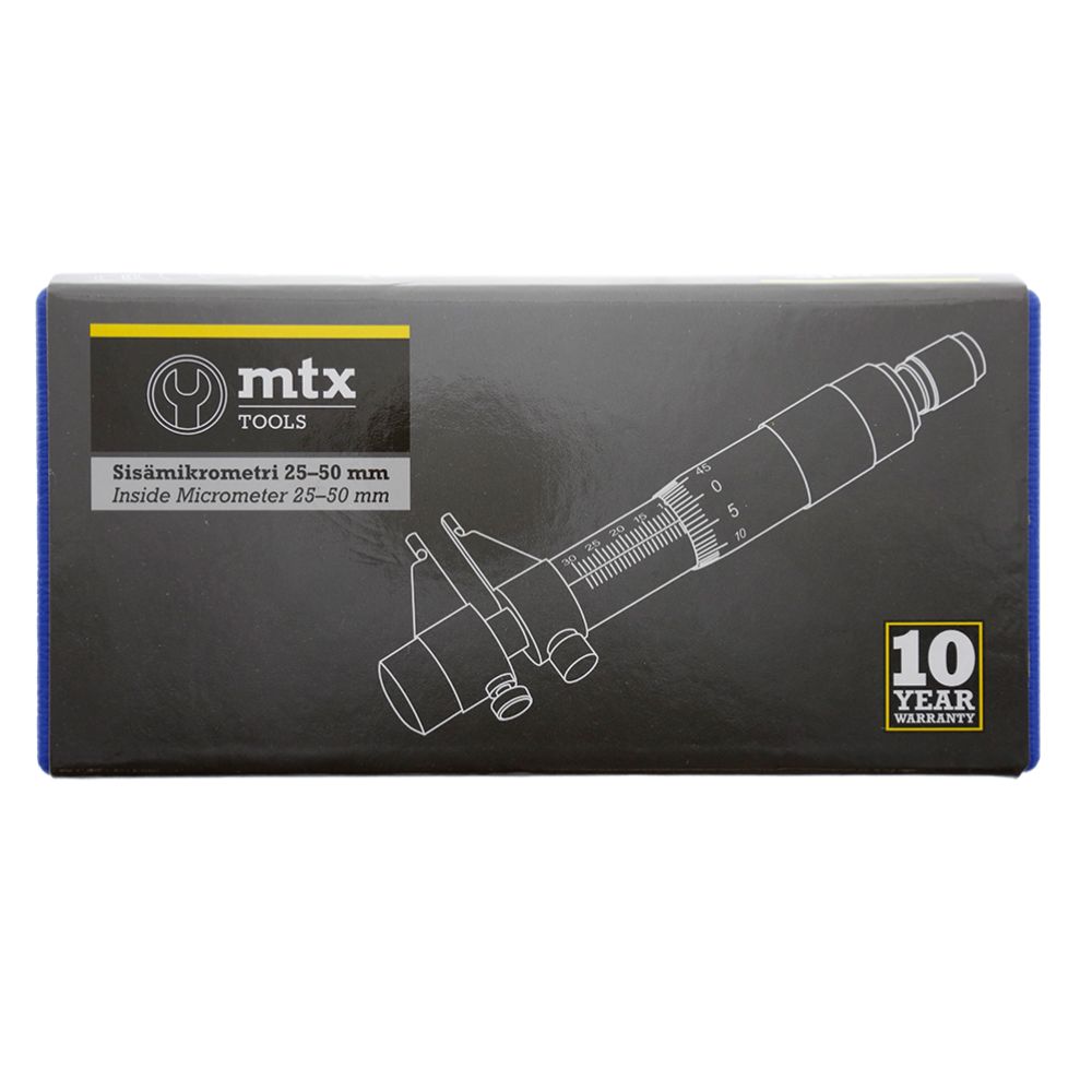 MTX Tools mikrometri sisäpuoli 25-50 mm