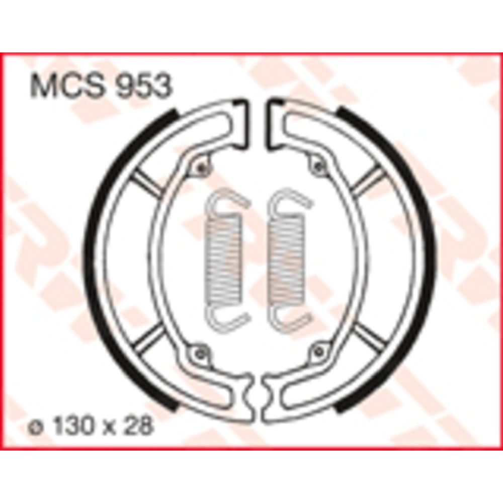 Bromsbackar, sats 98-22230