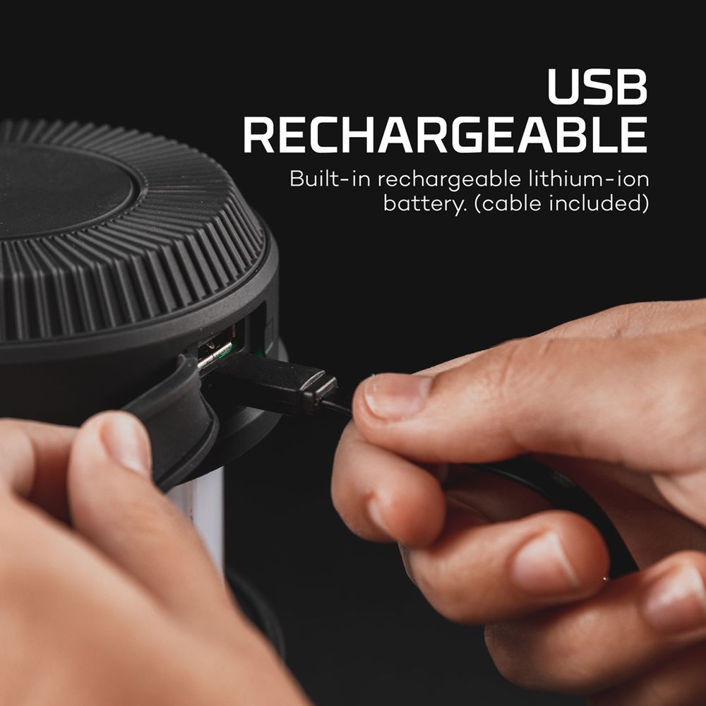 Nebo Big Poppy LED-retkilyhty 300 lm ladattava