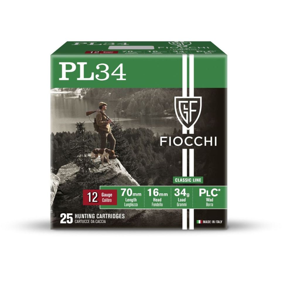 Fiocchi PL34 12/70 34g #7, 25 st.