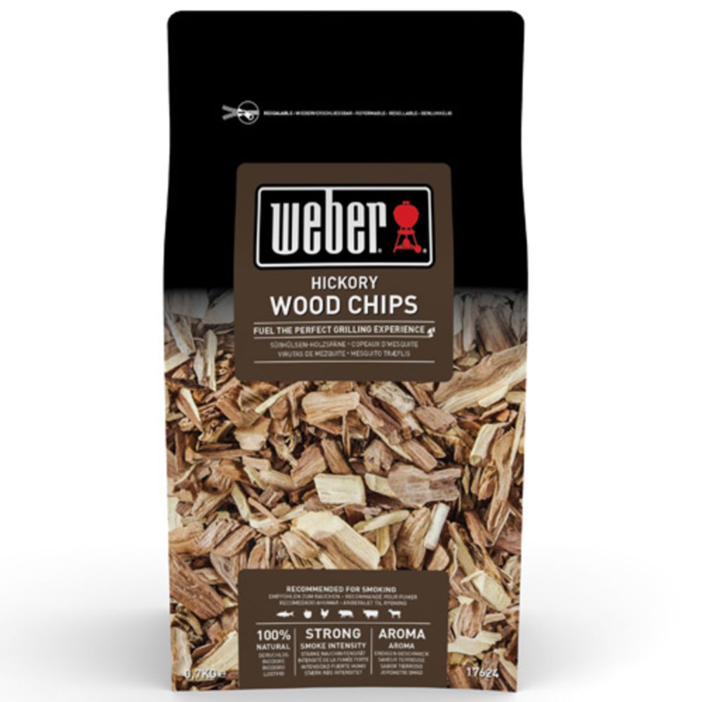 Weber suitsulaastud, hikkoripuu