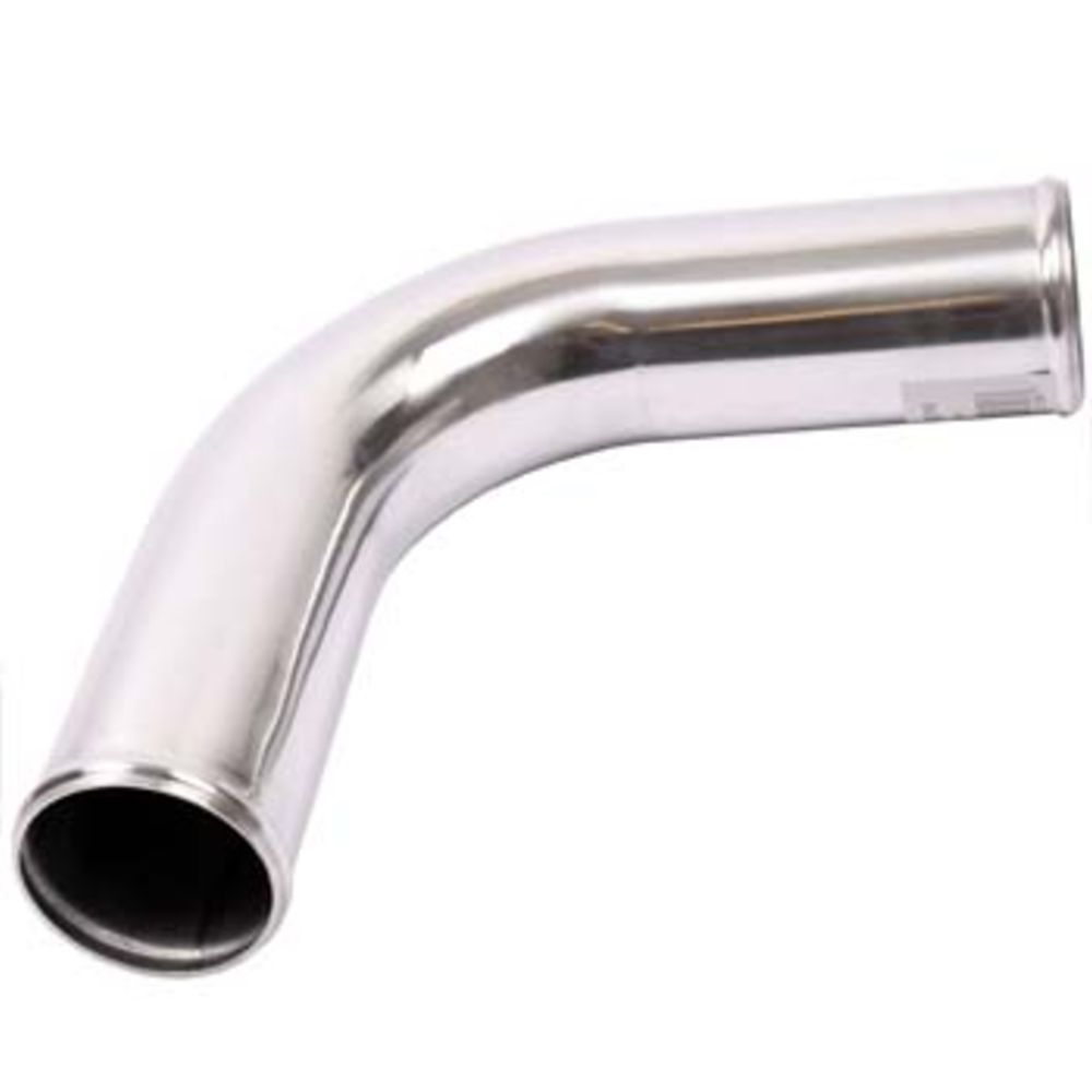 Tryckrör aluminium 2,5" 90° 460 mm