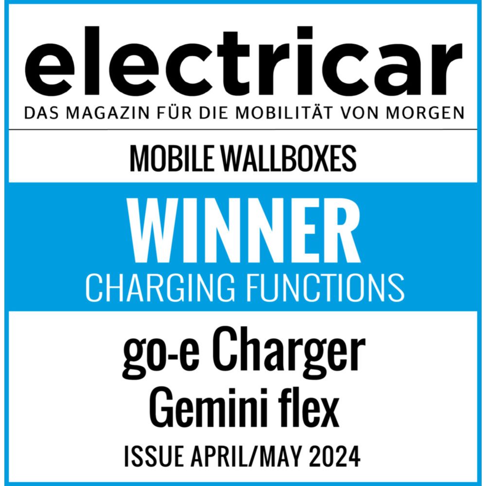 go-e Gemini Flex laddbox för elbilar 11 kW
