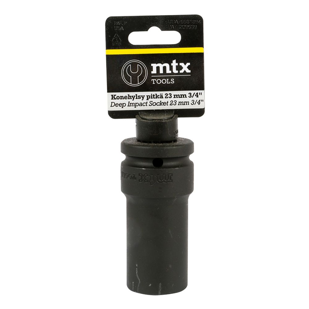 MTX Tools krafthylsa lång 3/4"