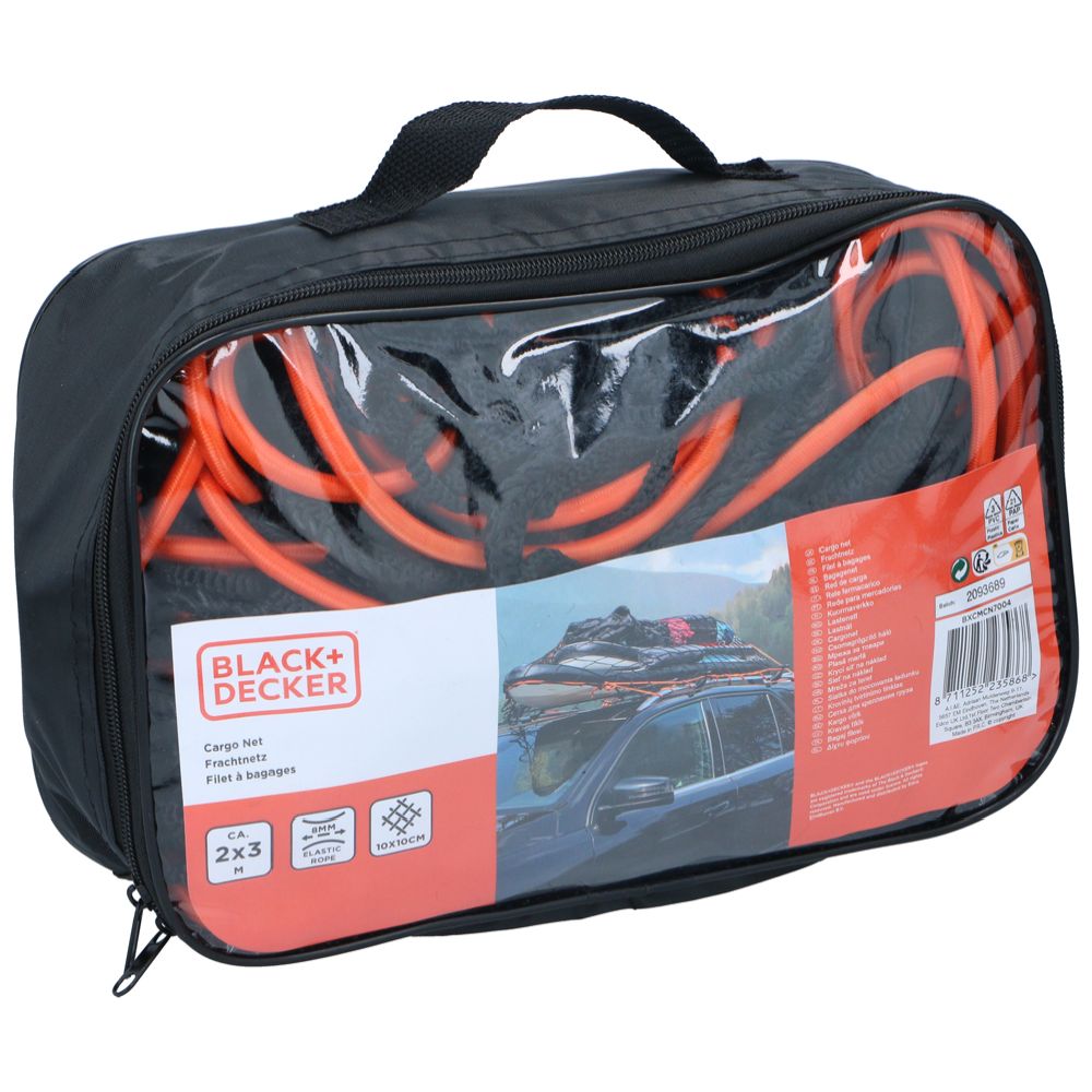 BLACK+DECKER koormavõrk, 2 x 3 m