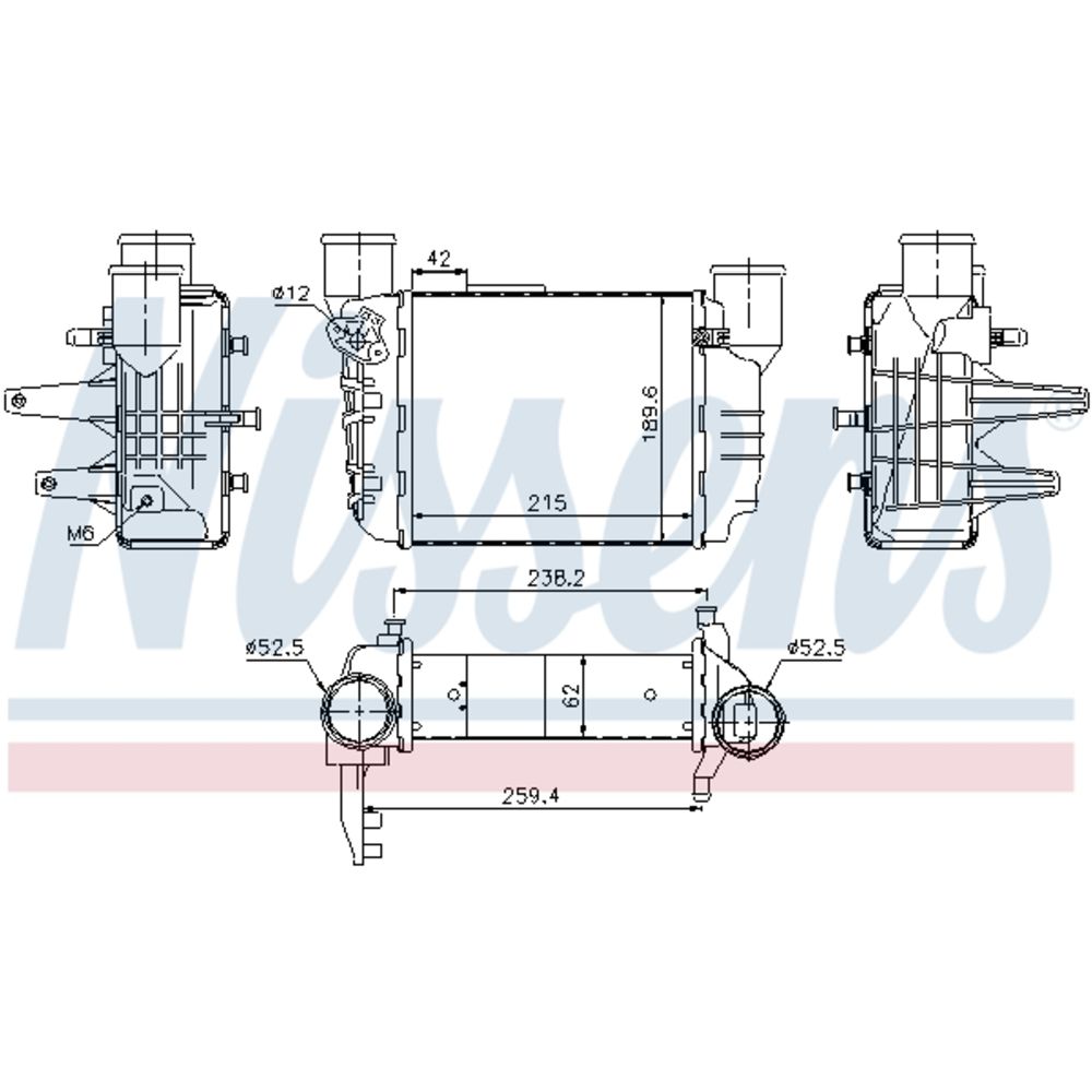 Kompressoriõhu radiaator 30-00090