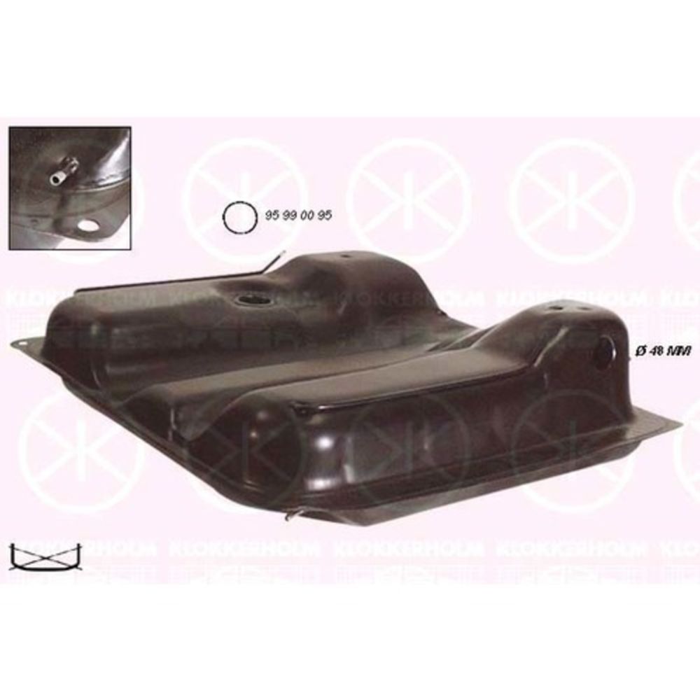Polttoainetankki 95-57009