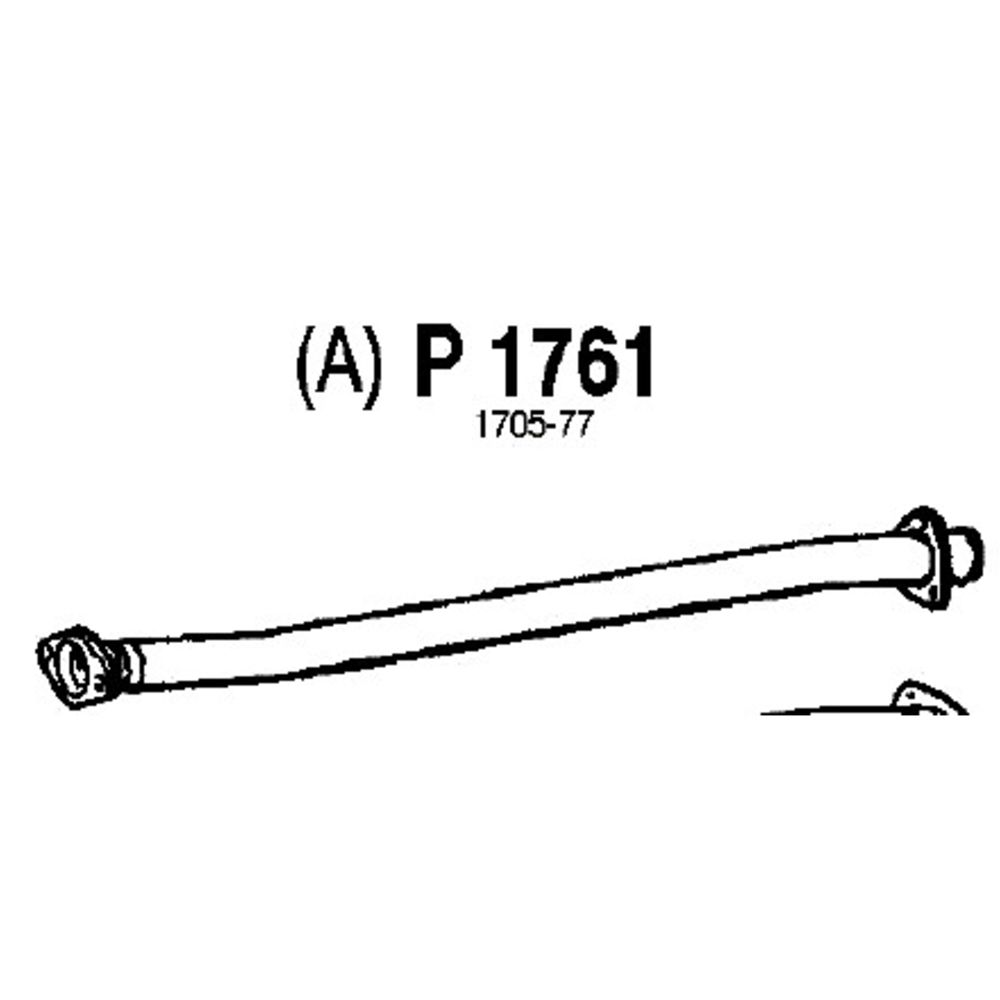 Avgasrör 14-1778