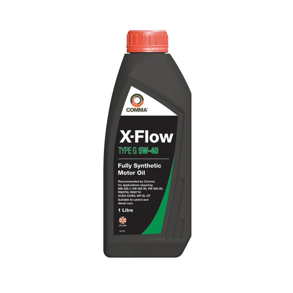 Comma X-Flow Type G 5W-40 1 l moottoriöljy