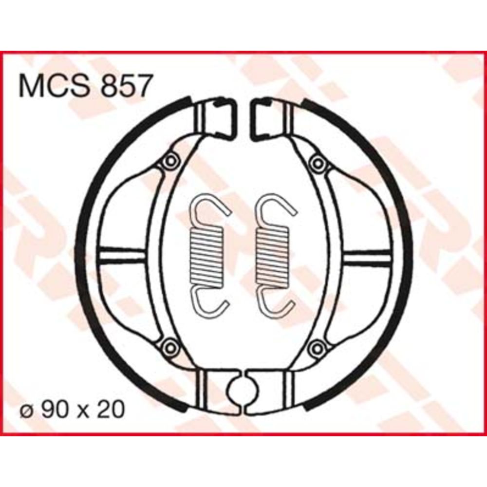 Bromsbackar, sats 98-22151