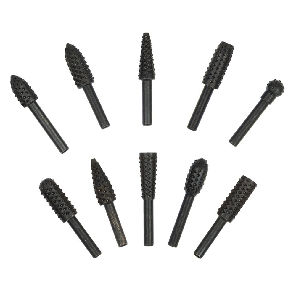 Mastercraft raspfilset 10 delar